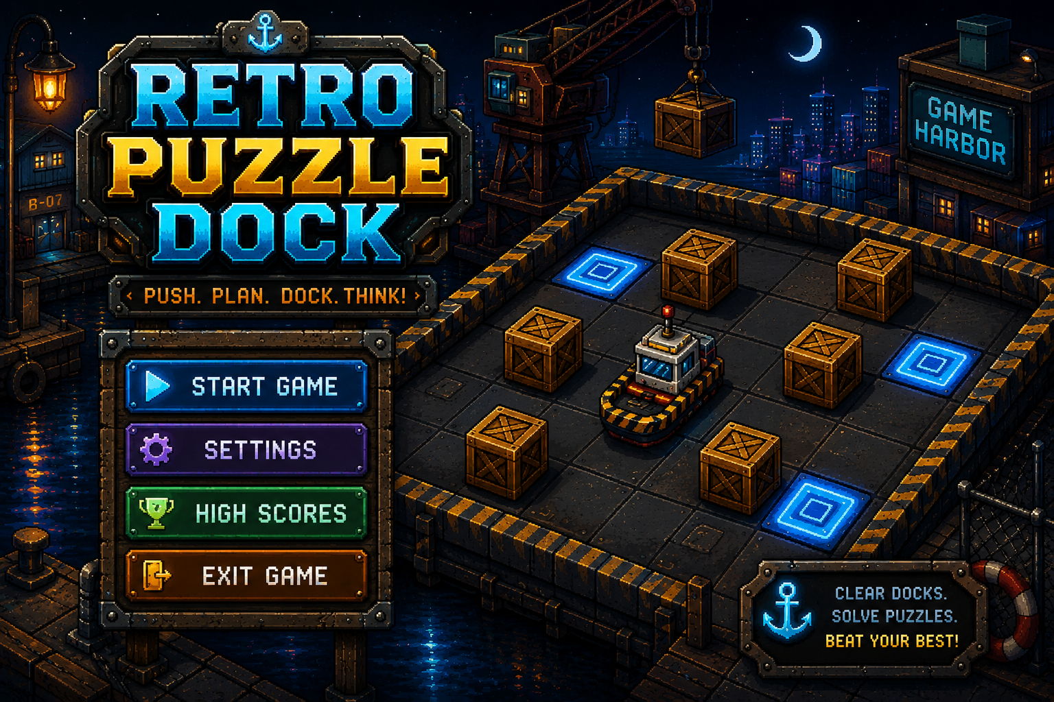 Retro Puzzle Dock