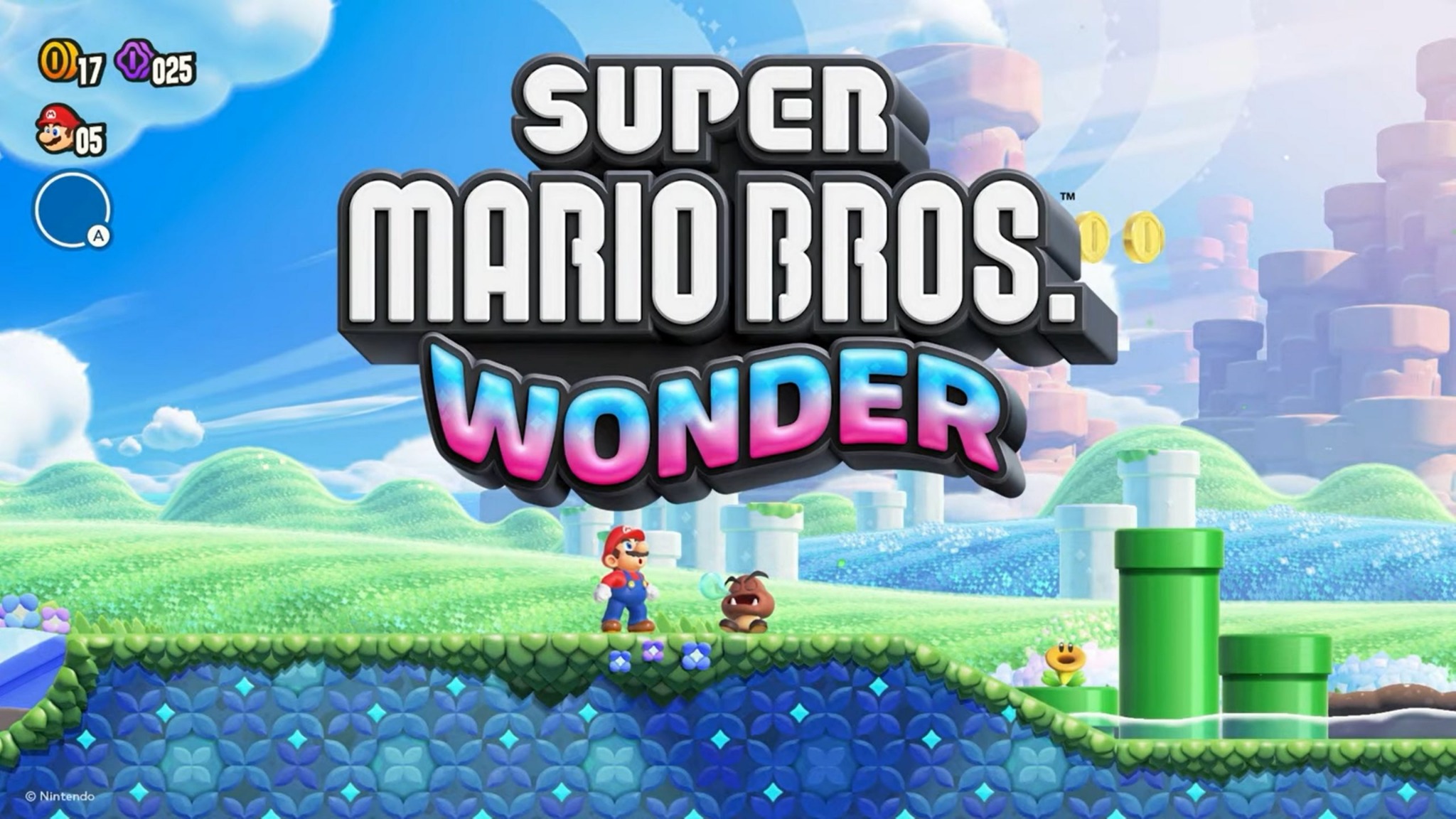 Super Mario Bros. Wonder Nintendo Switch game image